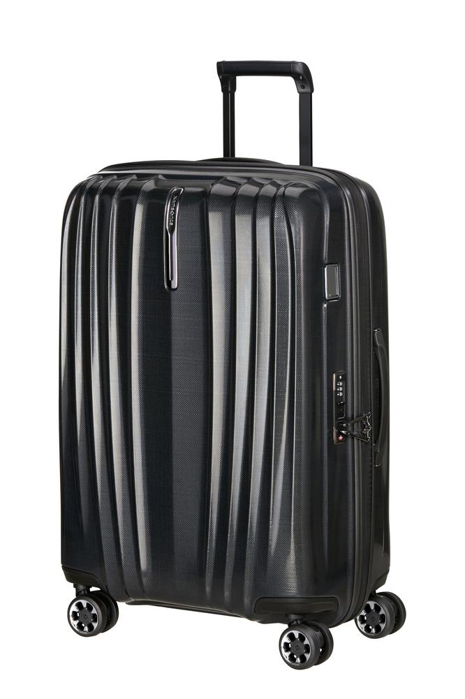Samsonite Nexis Medium Koffert 70 CM 4 hjul Onix Black-Harde kofferter-BagBrokers
