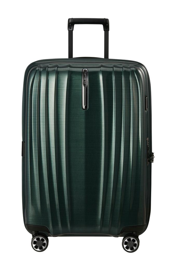 Samsonite Nexis medium Koffert 70 cm 4 hjul Deep Forest-Harde kofferter-BagBrokers