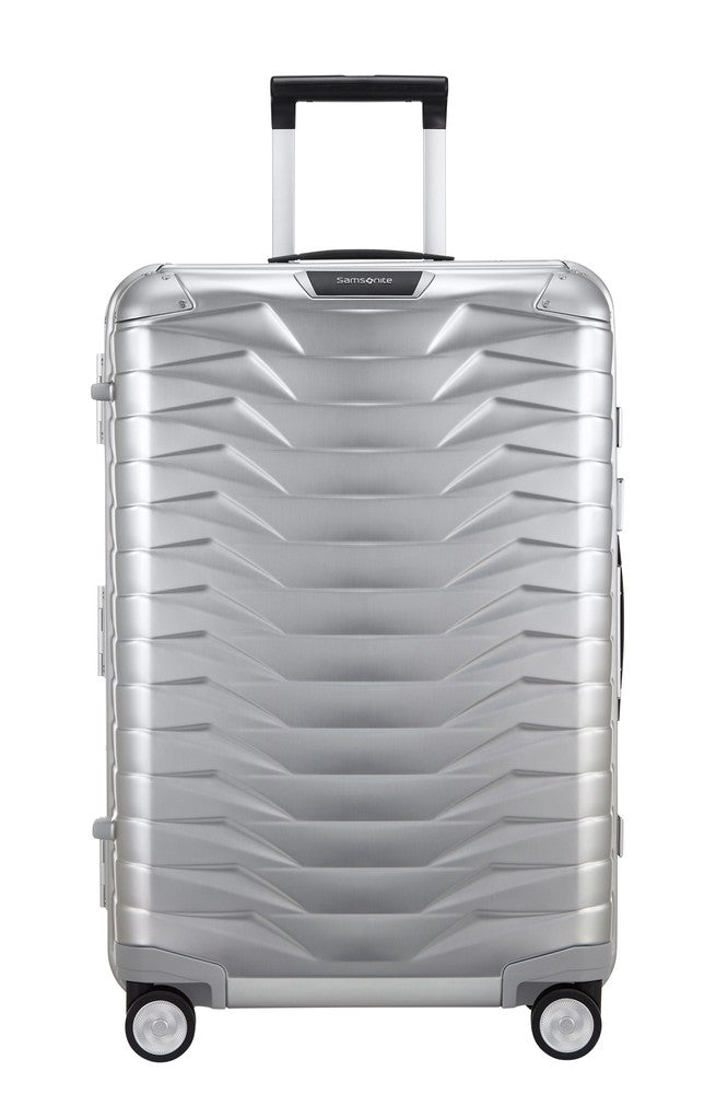 Samsonite PROXIS ALU medium koffert 69 cm /71 L Aluminium-Harde kofferter-BagBrokers