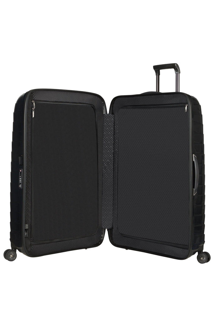Samsonite PROXIS XL ekstra stor koffert 81 cm/125 L/ 3,5 kg Black-Harde kofferter-BagBrokers