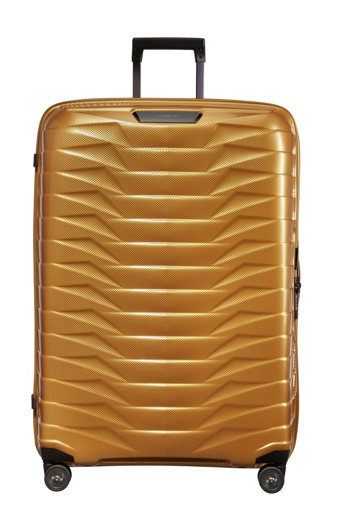 Samsonite PROXIS XL ekstra stor koffert 81 cm/125 L/ 3,5 kg Honey Gold-Harde kofferter-BagBrokers