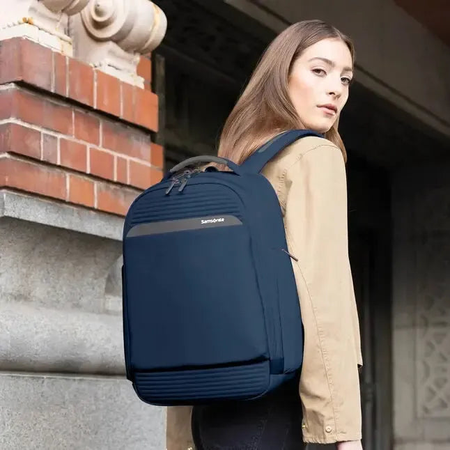 Samsonite Paralux Everyday Ryggsekk 15.6" Midnight Navy-Ryggsekker-BagBrokers