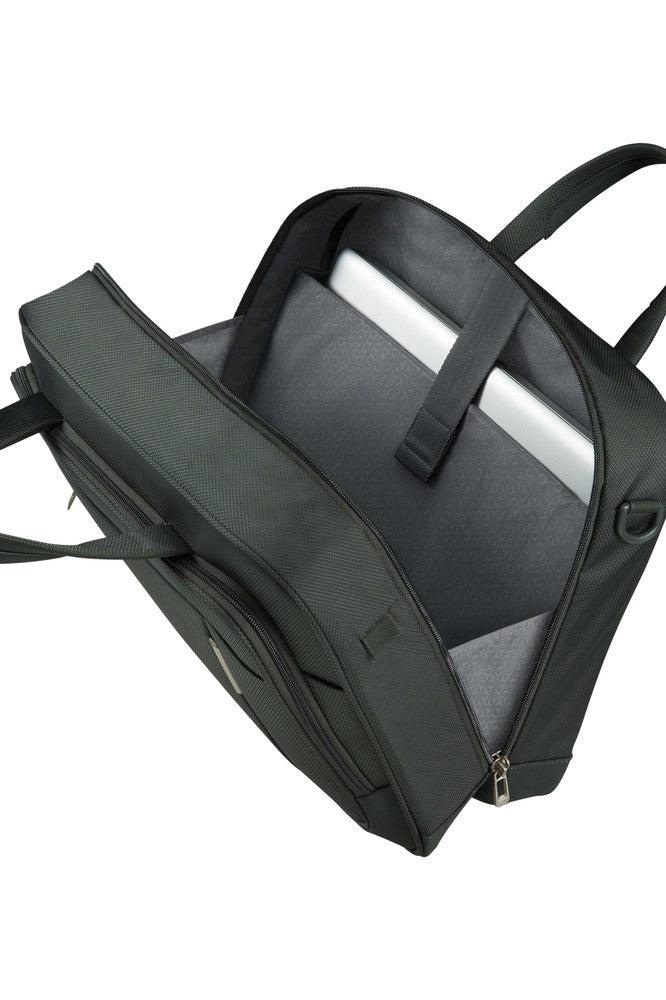 Samsonite RESPARK PC-skulderveske Forest Green-PC-veske-BagBrokers