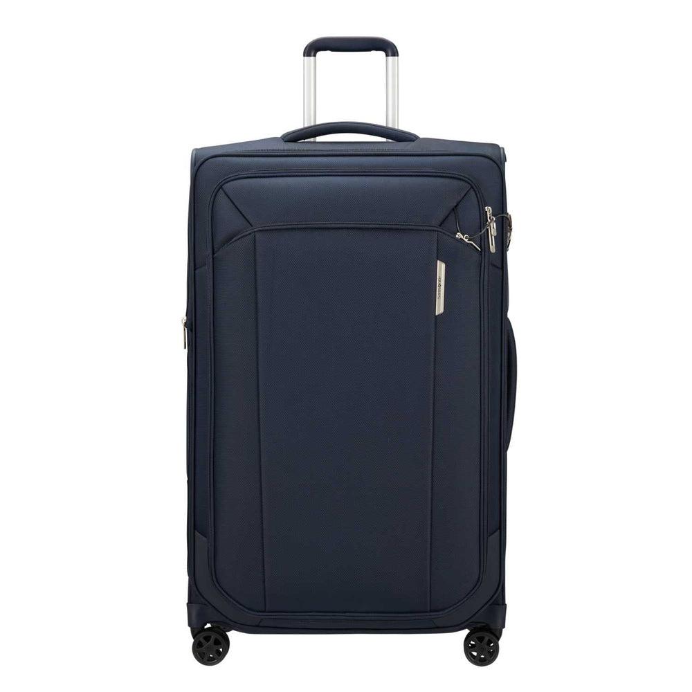 Samsonite RESPARK ekspanderende stor koffert 79 cm/ 140 liter Midnight Blue-Myke kofferter-BagBrokers