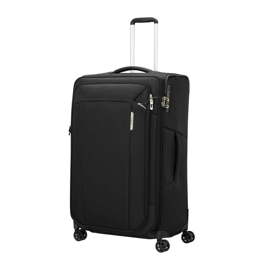 Samsonite RESPARK ekspanderende stor koffert 79 cm/ 140 liter Ozone Black-Myke kofferter-BagBrokers