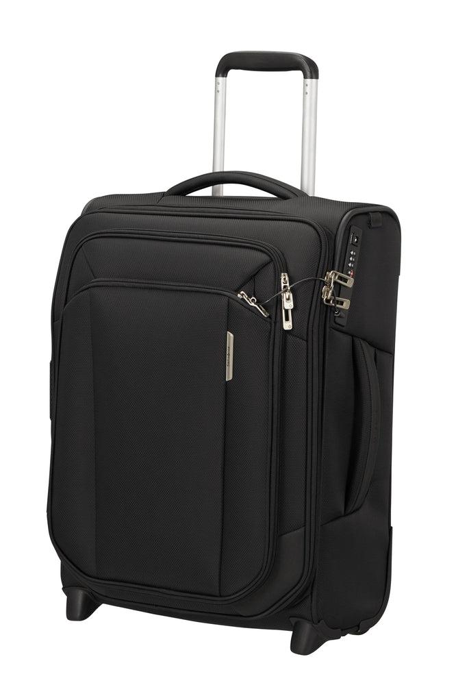 Samsonite RESPARK utvidbar Kabinkoffert med 2 hjul Ozone Black-Myke kofferter-BagBrokers