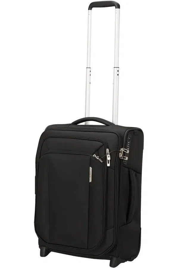 Samsonite RESPARK utvidbar Kabin koffert med 2 hjul Ozone Black-Myke kofferter-BagBrokers
