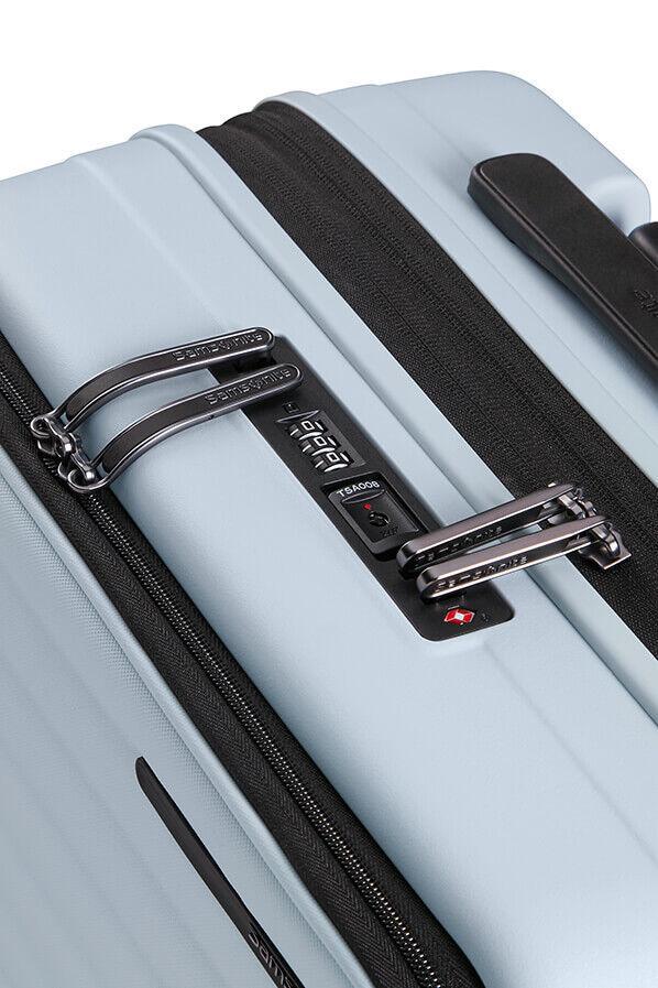 Samsonite RESTACKD utvidbar PC kabinkoffert 55 cm Glacier-Harde kofferter-BagBrokers