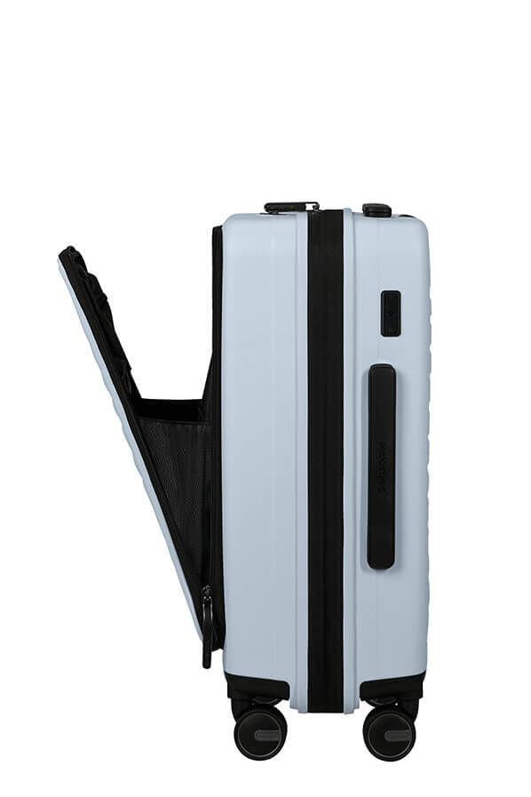 Samsonite RESTACKD utvidbar PC kabinkoffert 55 cm Glacier-Harde kofferter-BagBrokers