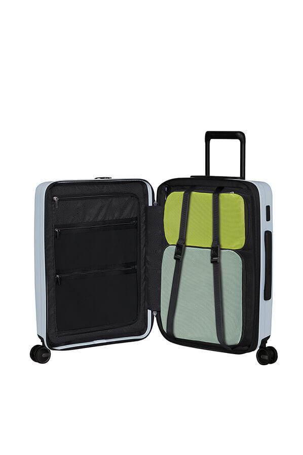 Samsonite RESTACKD utvidbar PC kabinkoffert 55 cm Glacier-Harde kofferter-BagBrokers