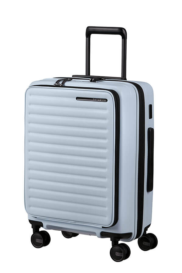 Samsonite RESTACKD utvidbar PC kabinkoffert 55 cm Glacier-Harde kofferter-BagBrokers
