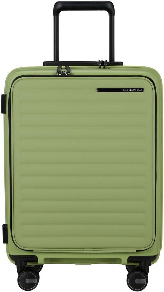 Samsonite RESTACKD utvidbar PC kabinkoffert 55 cm Wasabi-Harde kofferter-BagBrokers