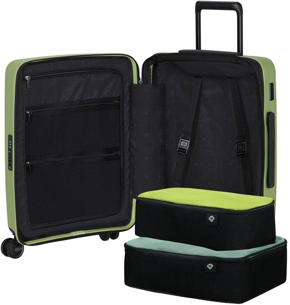 Samsonite RESTACKD utvidbar PC kabinkoffert 55 cm Wasabi-Harde kofferter-BagBrokers
