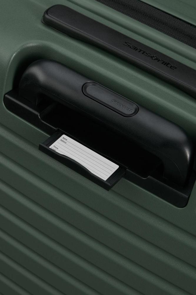 Samsonite RESTACKD utvidbar ekstra stor koffert 81 cm Sage-Harde kofferter-BagBrokers