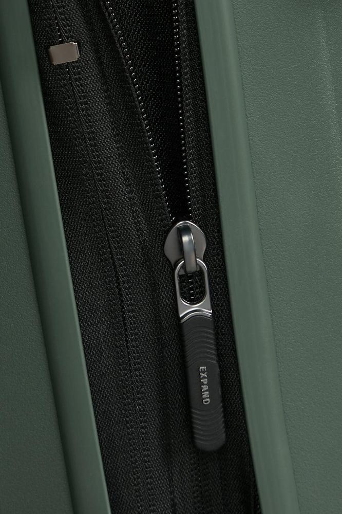 Samsonite RESTACKD utvidbar ekstra stor koffert 81 cm Sage-Harde kofferter-BagBrokers