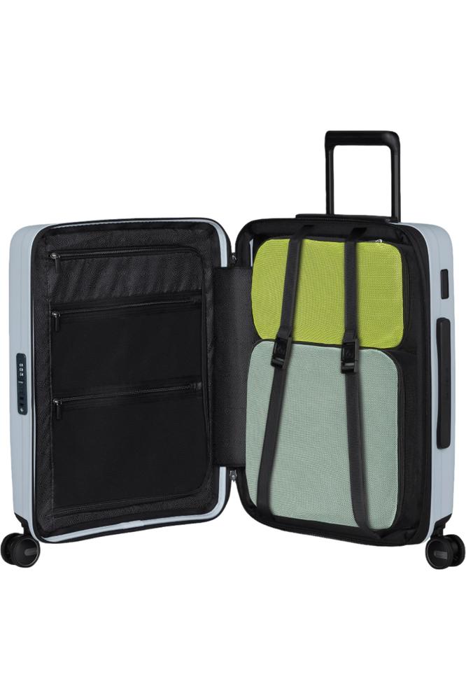 Samsonite RESTACKD utvidbar kabinkoffert 55 cm Glacier-Harde kofferter-BagBrokers