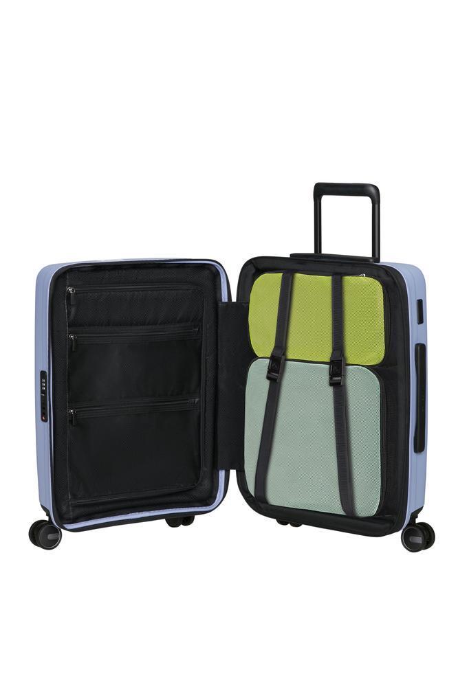 Samsonite RESTACKD utvidbar kabinkoffert 55 cm Lavendel-Harde kofferter-BagBrokers