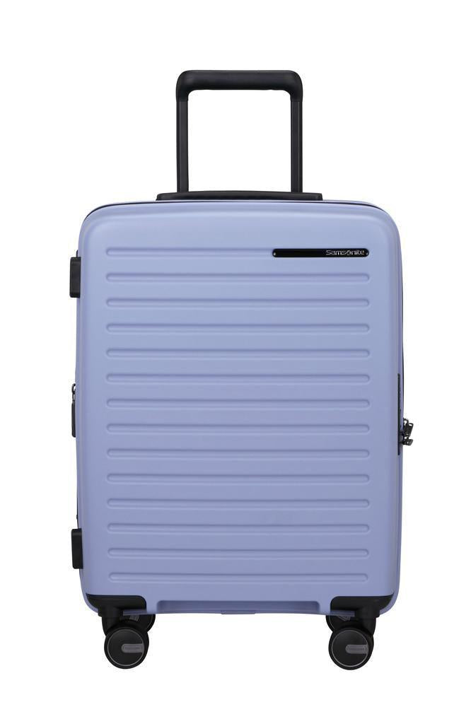 Samsonite RESTACKD utvidbar kabinkoffert 55 cm Lavendel-Harde kofferter-BagBrokers