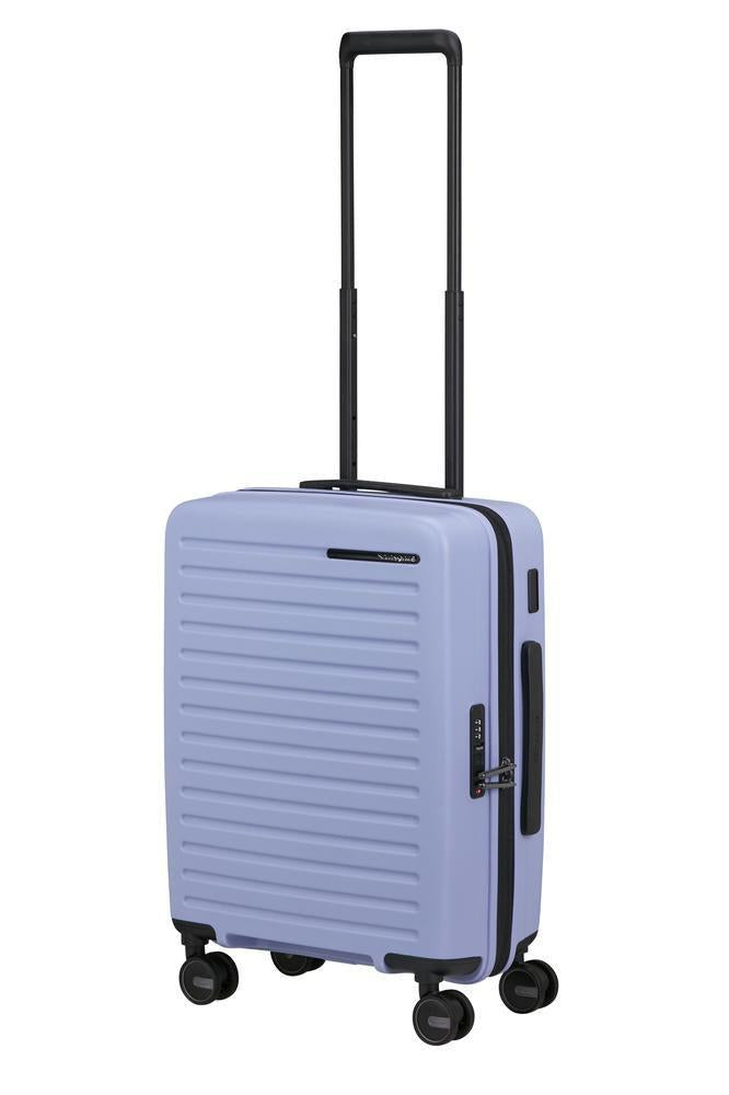 Samsonite RESTACKD utvidbar kabinkoffert 55 cm Lavendel-Harde kofferter-BagBrokers