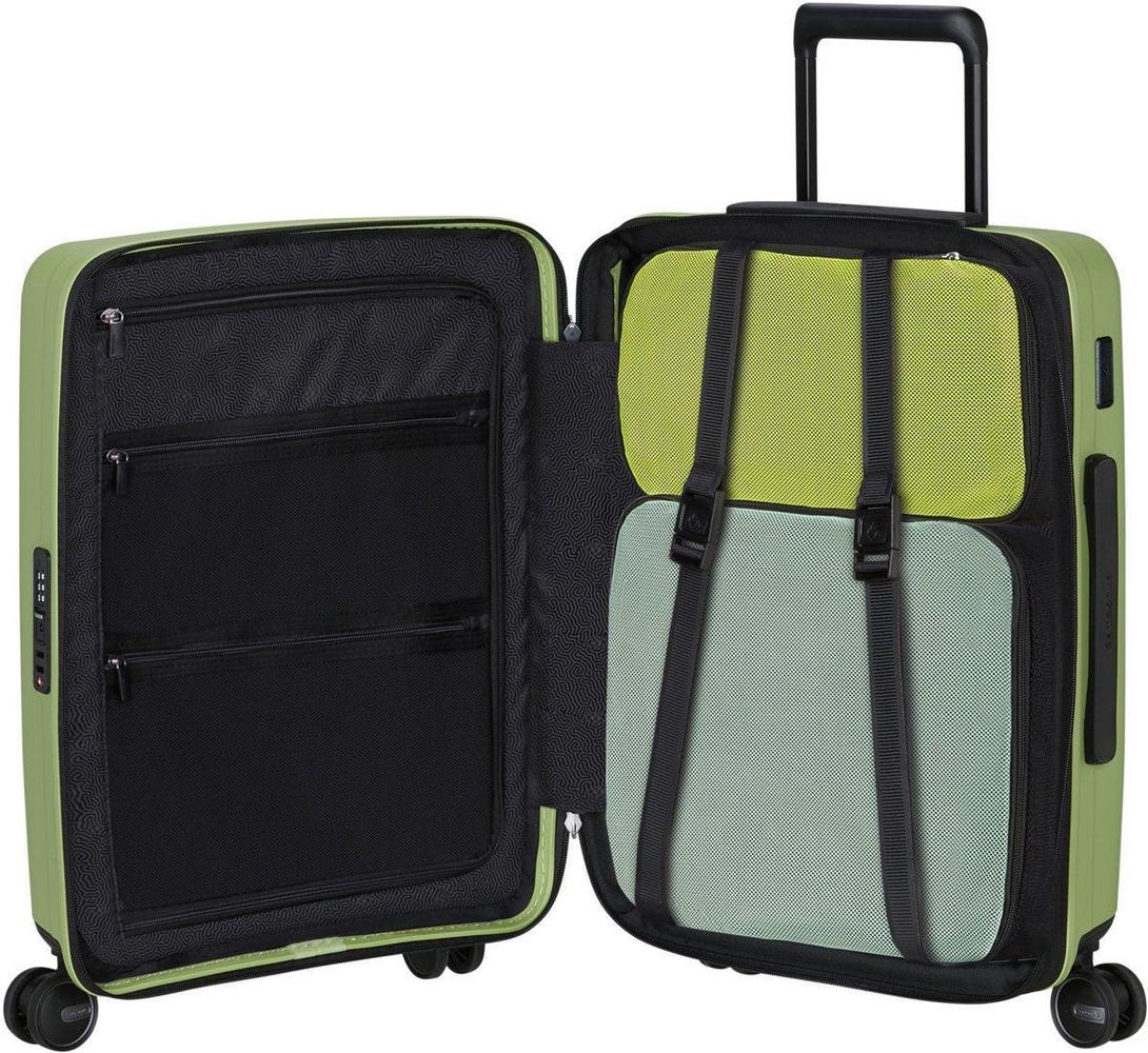 Samsonite RESTACKD utvidbar PC kabinkoffert 55 cm Wasabi-Harde kofferter-BagBrokers