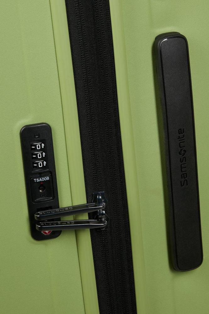 Samsonite RESTACKD utvidbar kabinkoffert 55 cm Wasabi-Harde kofferter-BagBrokers