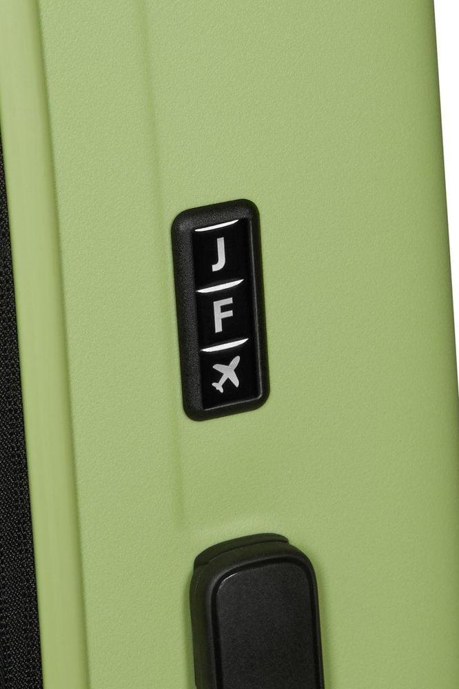 Samsonite RESTACKD utvidbar kabinkoffert 55 cm Wasabi-Harde kofferter-BagBrokers