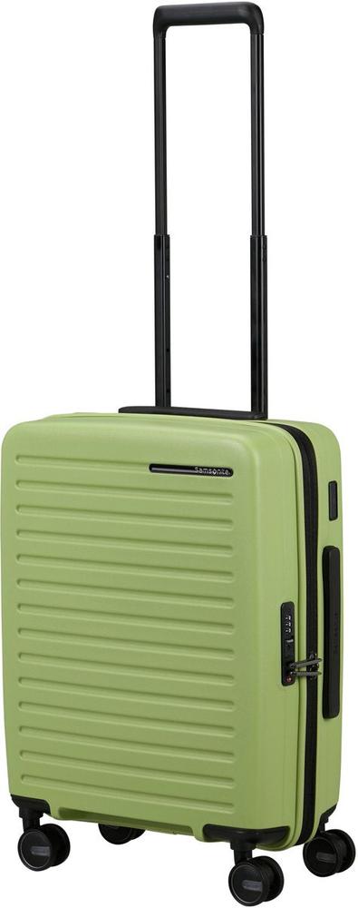 Samsonite RESTACKD utvidbar kabinkoffert 55 cm Wasabi-Harde kofferter-BagBrokers