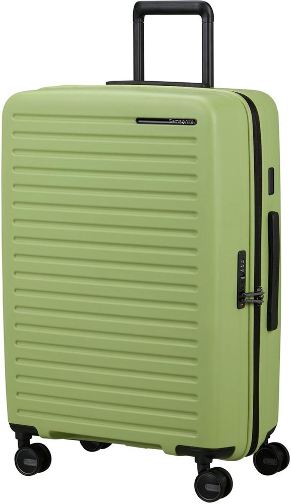 Samsonite RESTACKD utvidbar medium koffert 68 cm Wasabi-Harde kofferter-BagBrokers