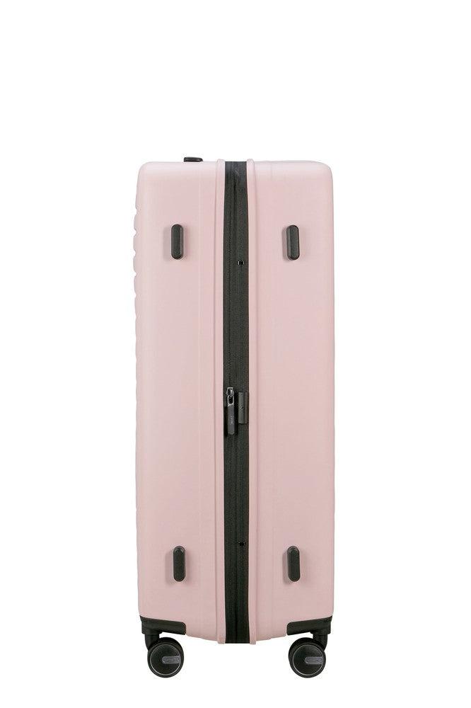 Samsonite RESTACKD utvidbar stor koffert 75 cm Rose-Harde kofferter-BagBrokers