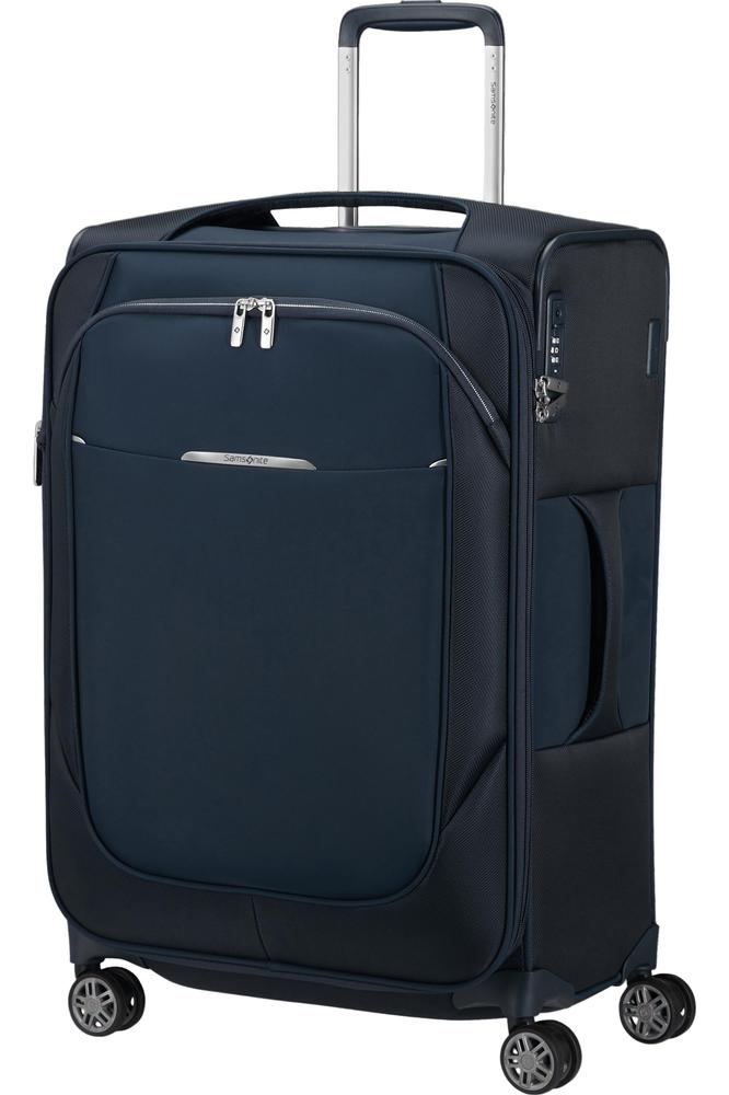 Samsonite Re-Lite myk Utvidbar koffert med 4 hjul 67 cm Midnight Blue-Myke kofferter-BagBrokers