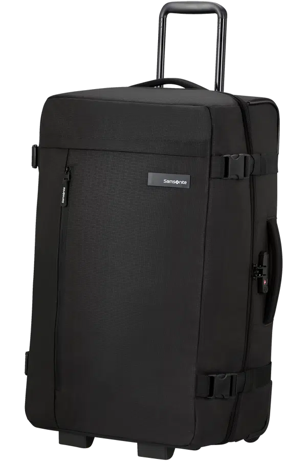 Samsonite Roader Duffelbag M hjul 68 cm 81 liter Deep Black-Bagger-BagBrokers