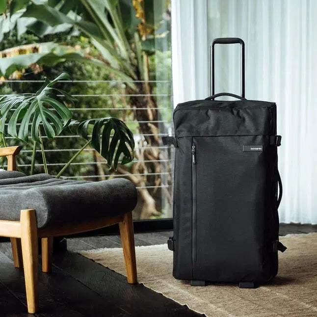 Samsonite Roader Duffelbag M hjul 68 cm 81 liter Deep Black-Bagger-BagBrokers