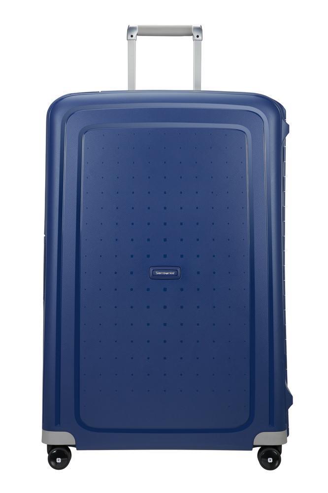 Samsonite S'Cure Hard ekstra stor koffert XL 81 cm/138L Mørke Blå-Harde kofferter-BagBrokers