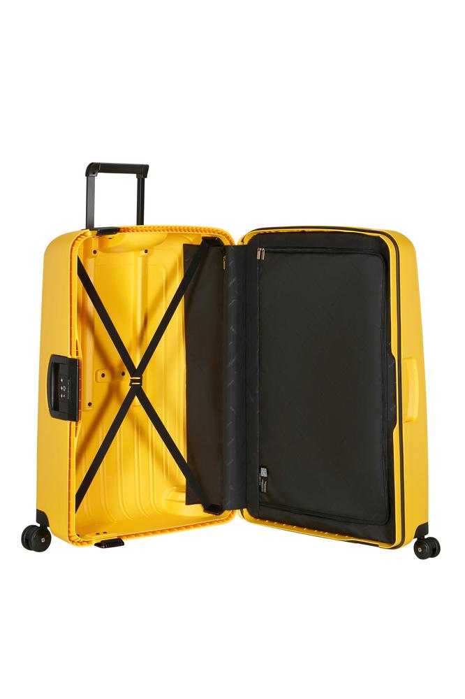 Samsonite S'Cure hard ekstra stor koffert 81 cm/138L Citrus-Harde kofferter-BagBrokers
