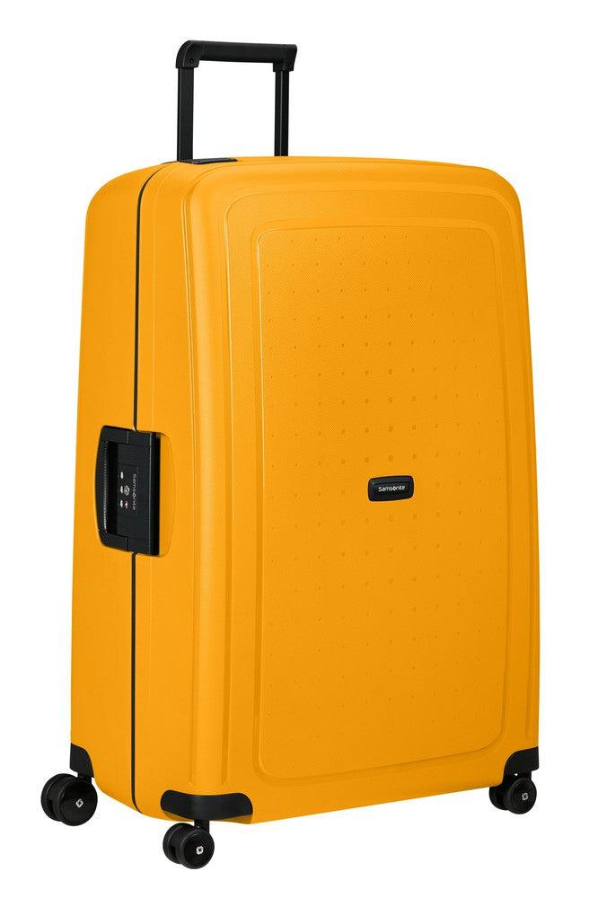 Samsonite S'Cure hard ekstra stor koffert 81 cm/138L Honey Yellow-Harde kofferter-BagBrokers