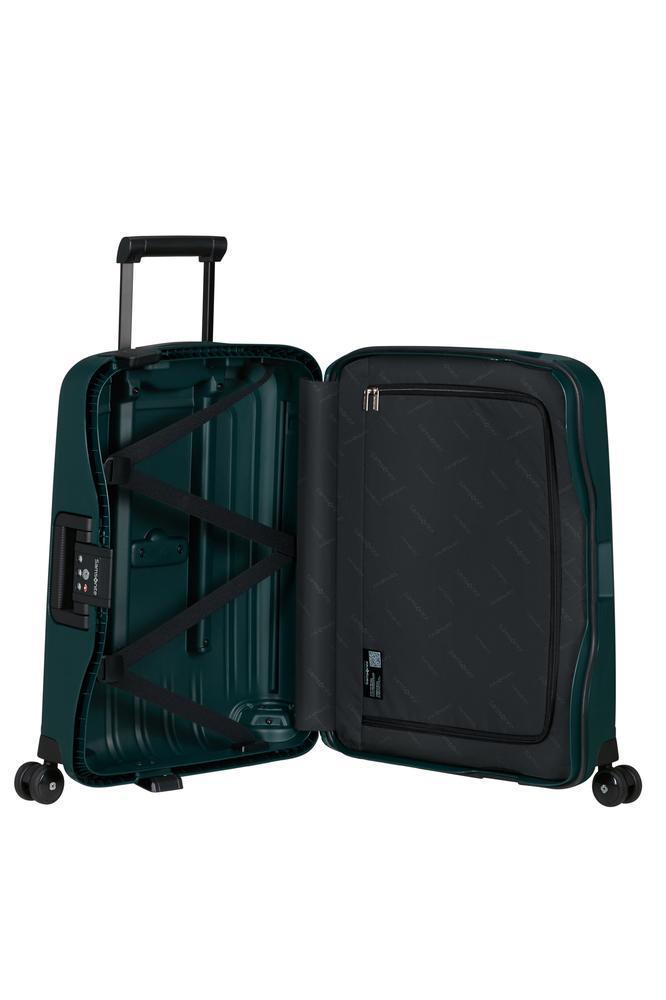 Samsonite S'Cure hard kabin koffert 55 cm/34L Dark Teal-Harde kofferter-BagBrokers