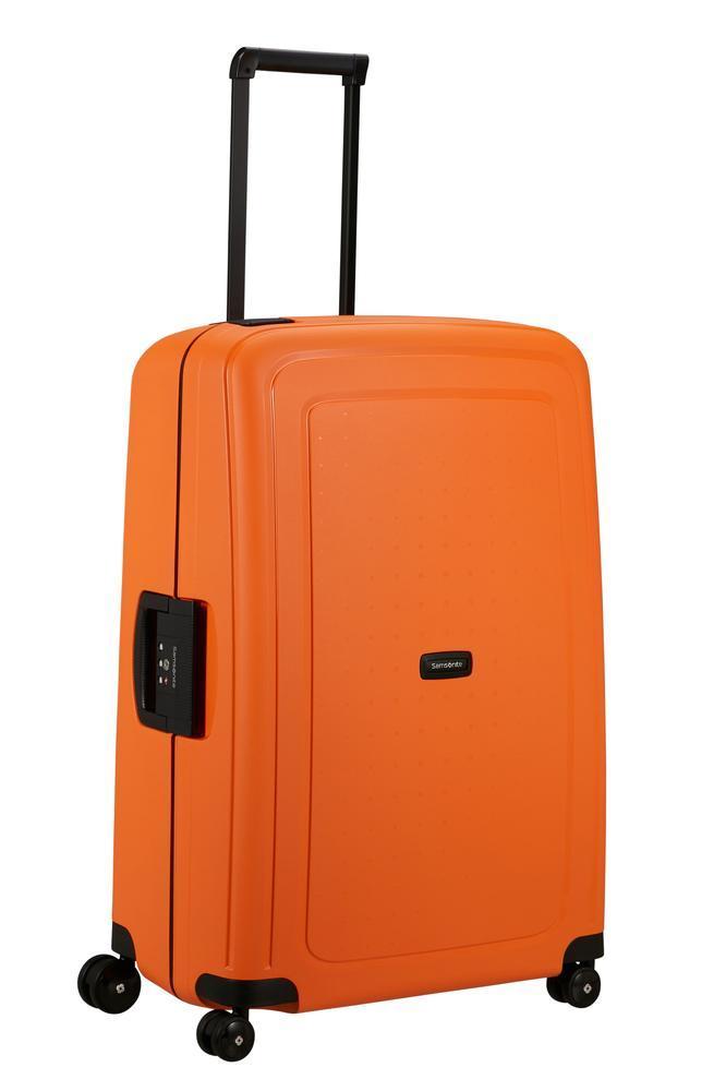 Samsonite S'Cure hard medium koffert 69 cm/79L Apricot-Harde kofferter-BagBrokers