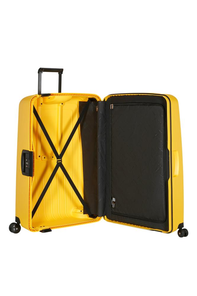 Samsonite S'Cure hard medium koffert 69 cm/79L Citrus-Harde kofferter-BagBrokers