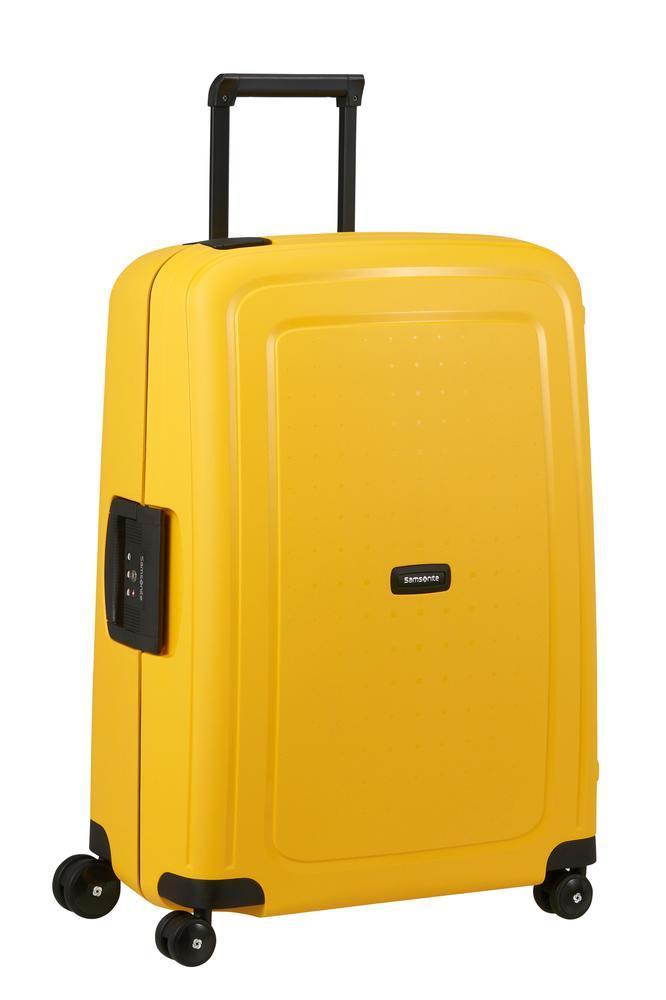 Samsonite S'Cure hard medium koffert 69 cm/79L Citrus-Harde kofferter-BagBrokers