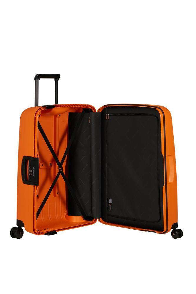 Samsonite S'Cure hard stor koffert 75 cm/102L Apricot-Harde kofferter-BagBrokers