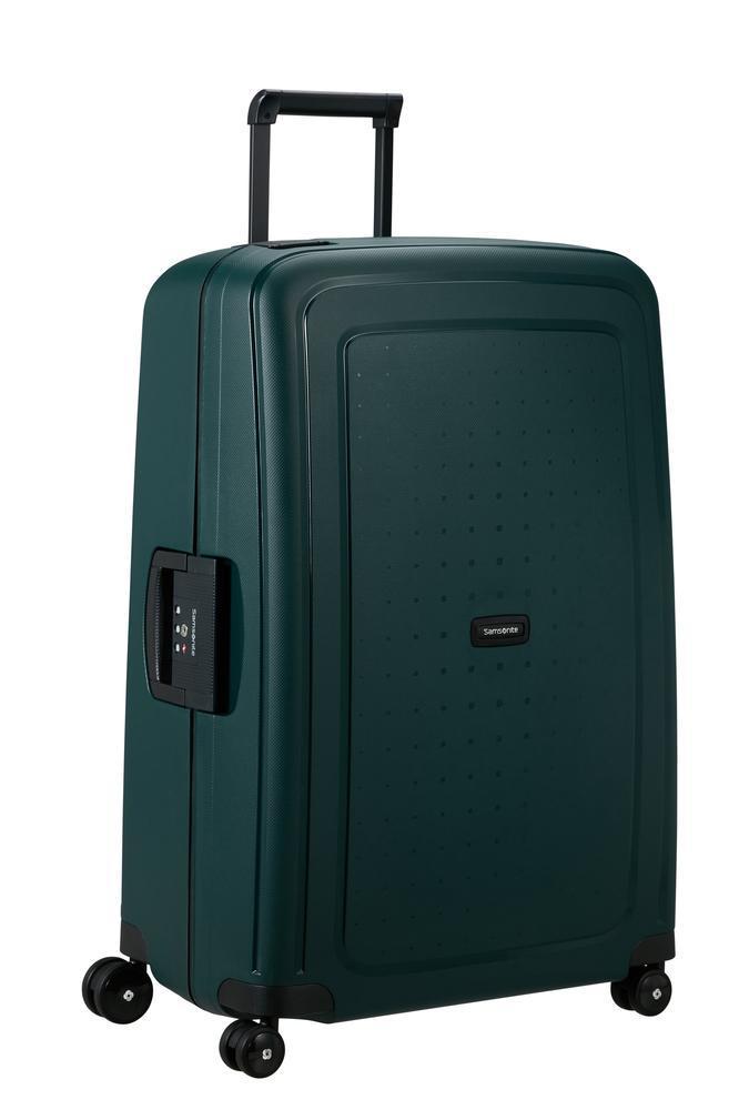 Samsonite S'Cure hard stor koffert 75 cm/102L Dark Teal-Harde kofferter-BagBrokers
