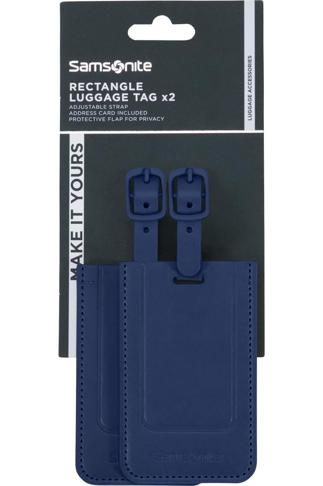 Samsonite Ta Revolution Bagasjemerke x 2 Midnattsblå-Bagasjetag-BagBrokers