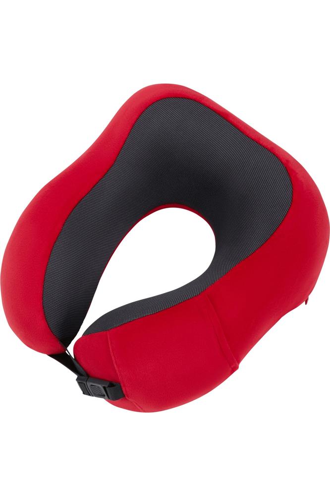 Samsonite Ta Revolution Ergonomisk pute med memory foam Rød-Reisepute-BagBrokers