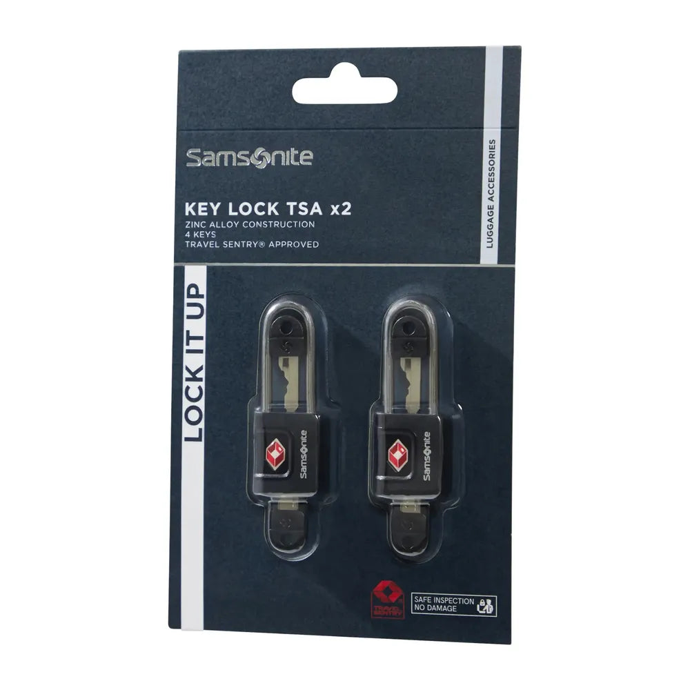 Samsonite Ta Revolution Nøkkellås TSA x 2 Svart-Lås-BagBrokers