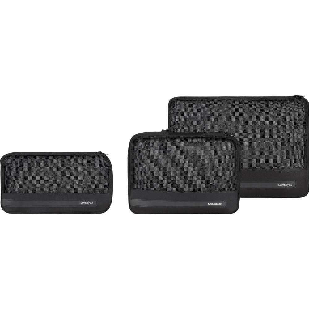 Samsonite Ta Revolution Sett med 3 pakkekuber Svart-Toalettmappe-BagBrokers