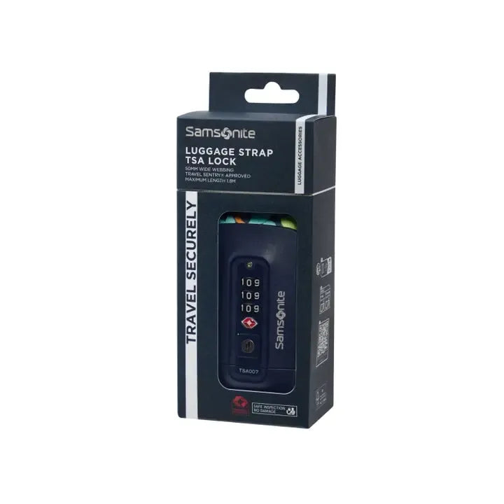 Samsonite Ta Revolution koffertrem med TSA-lås Colorwave-Bagasjestropp-BagBrokers
