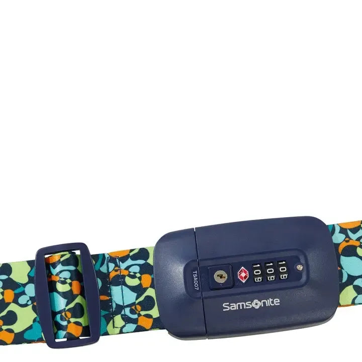 Samsonite Ta Revolution koffertrem med TSA-lås Colorwave-Bagasjestropp-BagBrokers