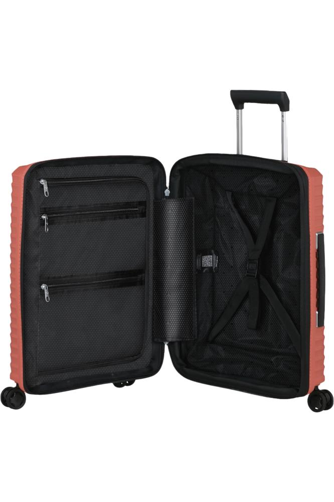Samsonite UPSCAPE ekspanderende Kabin koffert 55 cm Clay-Harde kofferter-BagBrokers