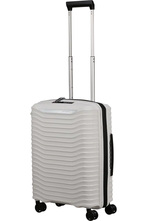 Samsonite UPSCAPE ekspanderende Kabinkoffert 55 cm Cloud White-Harde kofferter-BagBrokers