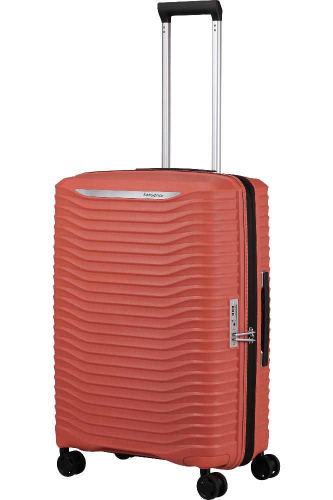 Samsonite UPSCAPE ekspanderende Medium koffert 68 cm Clay-Harde kofferter-BagBrokers